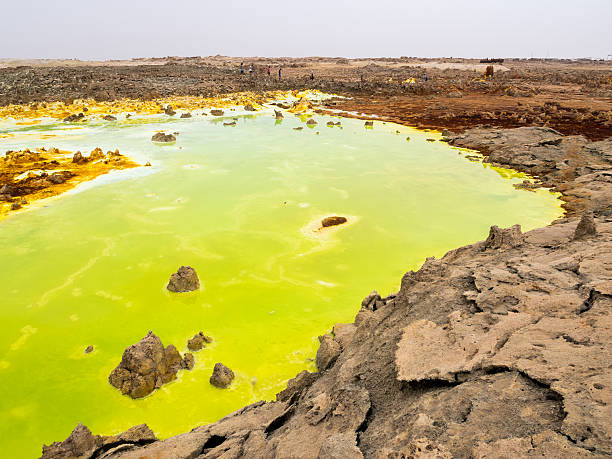 istock Lake Dallol in Danakil Depression, Ehtiopia 613790490