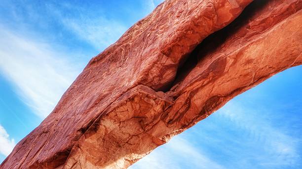 istock Below Under Massive Window Spectacle Arch, Arches National Park, Utah 613792654