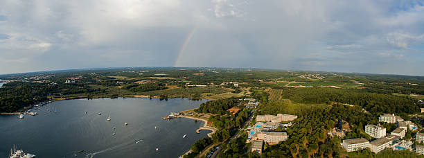 istock Panorama of Laguna istra 613793994