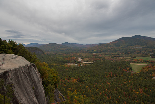 View from Cathedral Edge in North Conway, NH
