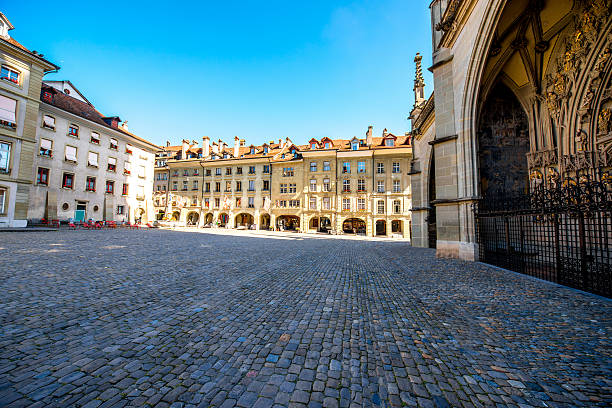 istock Bern old town in Switzerland 613863304