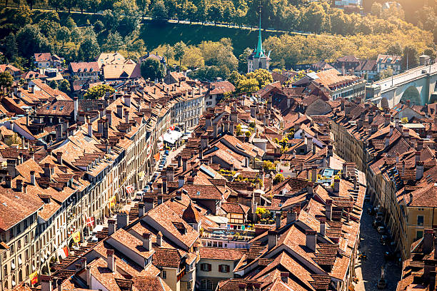 istock Bern old town in Switzerland 613864298