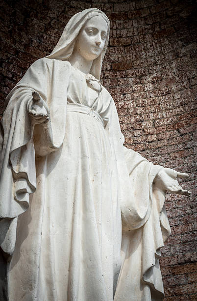istock Statue of Our Lady 613864626