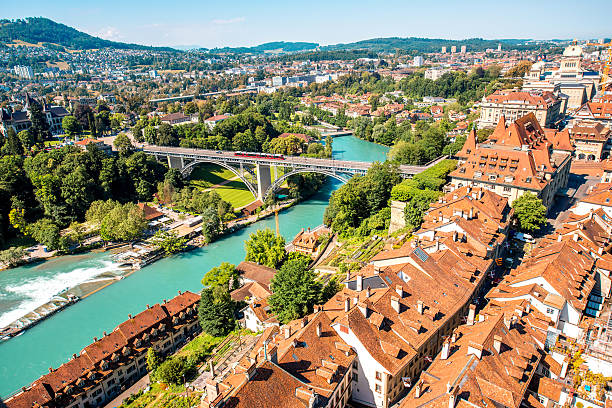 istock Bern old town in Switzerland 613865408