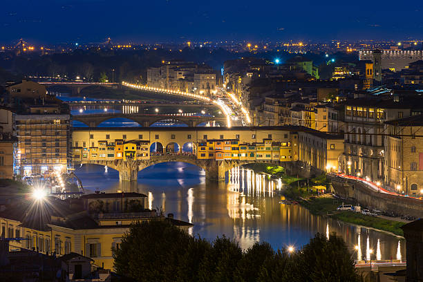 istock Ponte Vecchio over Arno River in Florence, Italy 613868618