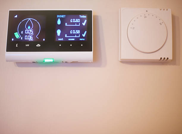 istock Home energy smart meter and thermostat 613868662