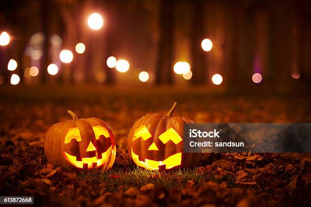 Jack O Lampion - zdjęcia stockowe i więcej obrazów Halloween - Halloween, Dynia, Halloweenowa lampa