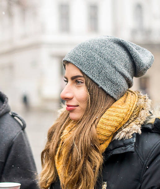 istock Woman in winter 613873498