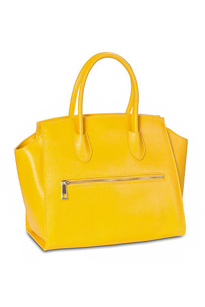 istock Women's handbag on a white background 613878418