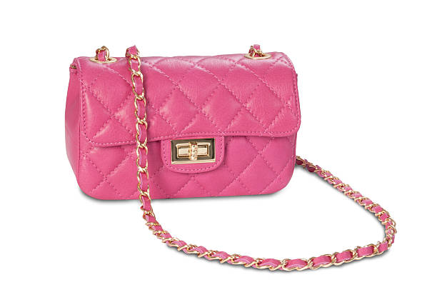istock Women's handbag on a white background 613878454