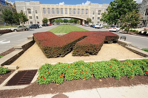 Virginia Tech campus stock photo