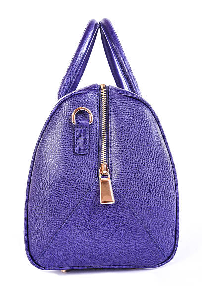 istock Women's handbag on a white background 613878958