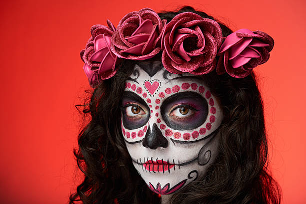 istock portrait of skull face 613881272