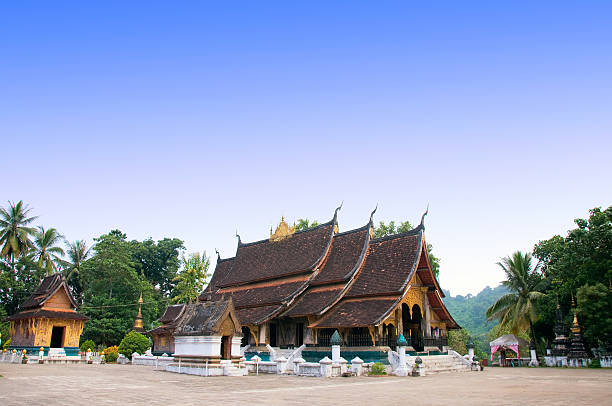 istock Wat Xieng Thong temple, Luang Prabang, Laos 613881628