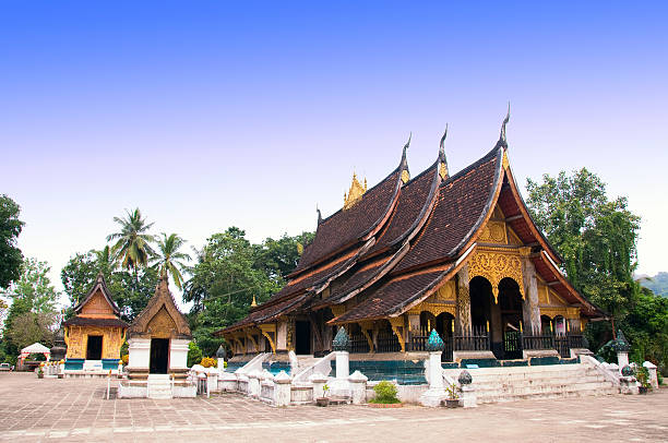 istock Wat Xieng Thong temple, Luang Prabang, Laos 613881676