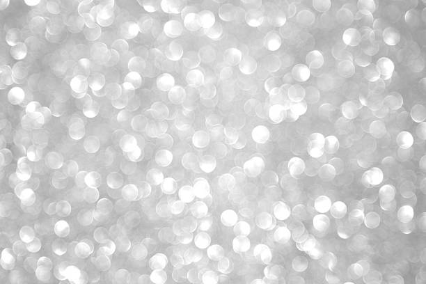 White sparkles stock photo