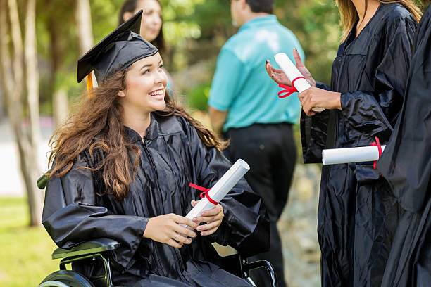 istock College friends celebrate after graduation 613884574
