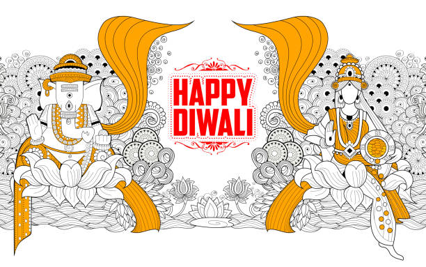 Diwali Drawings Illustrations, Royalty-Free Vector Graphics & Clip Art -  iStock