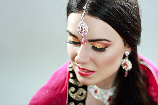 istock beautiful Indian woman 613893130
