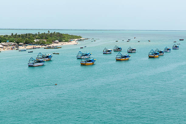 istock aerial view of india coast 613901046