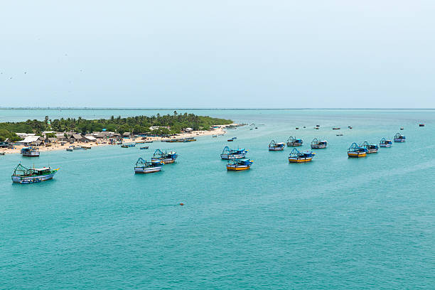 istock aerial view of india coast 613901266