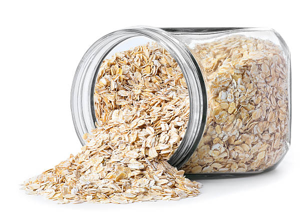 istock oatmeal in glass jar 613901340