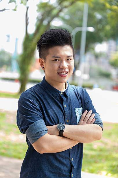 istock Portrait of Young Asian Entrepreneur 613902836