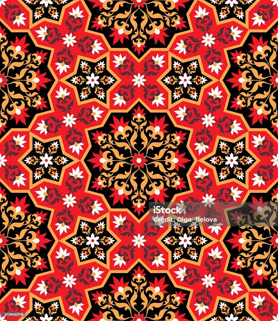 Texture Arabe Arab Seamless Texture Stock Illustration - Download Image Now - Arabic ...