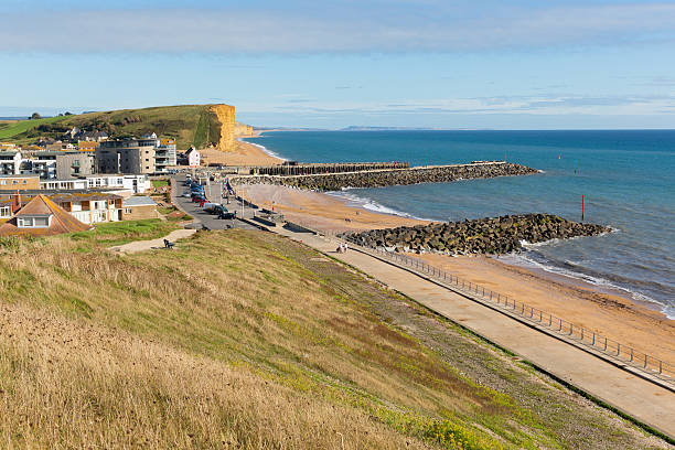 istock West Bay town and coast Dorset uk 614010814