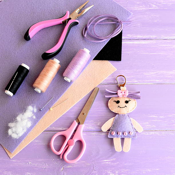 istock Creative art and craft idea for kids 614012088