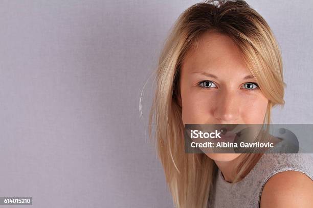 Beautiful Smiling Happy 30 Year Old Woman Portrait Stock Photo - Download Image Now