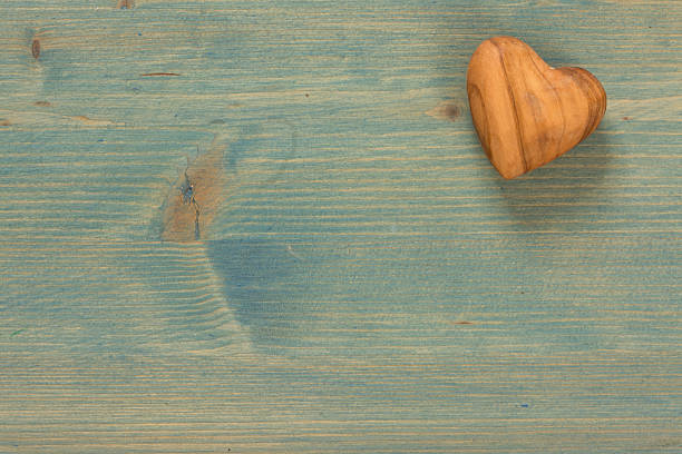 istock Heart. Valentines day on rustic wooden wall with copy space 614015760