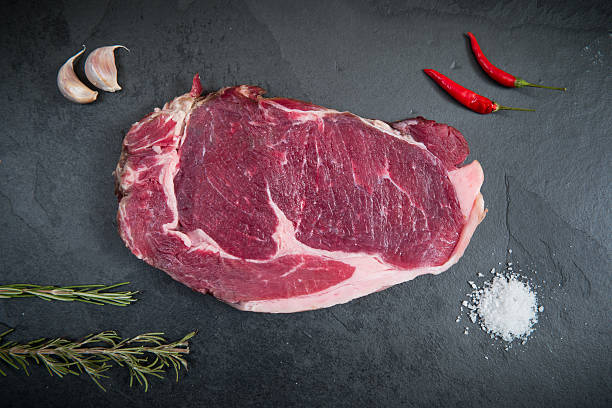 istock photo of raw silroin steak 614020190
