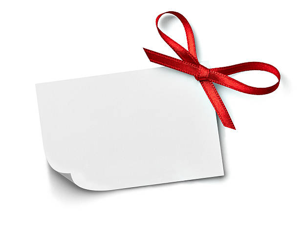 istock ribbon bow card note chirstmas celebration greeting 614023828