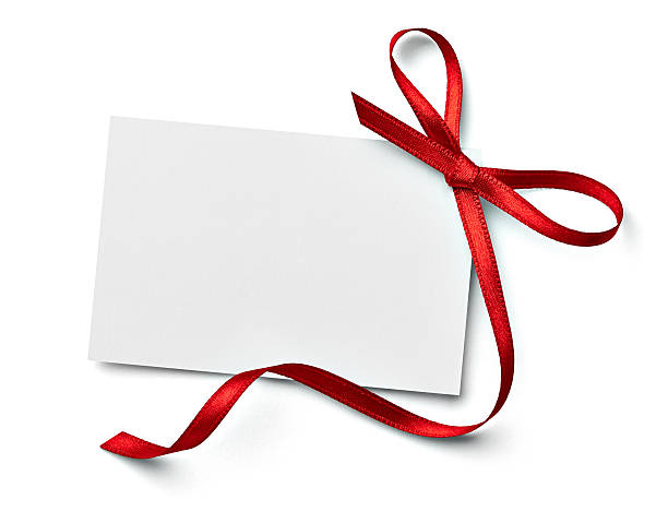 istock ribbon bow card note chirstmas celebration greeting 614024060