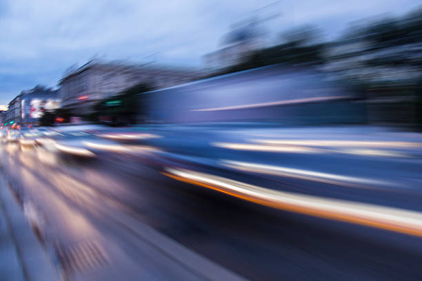 istock light trace from night traffic in big city 614024652