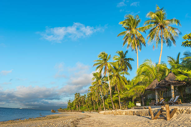 istock Tropical beach background from Anda White Beach at Bohol island 614027890