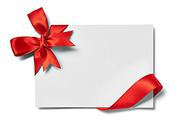 istock ribbon bow card note chirstmas celebration greeting 614031668