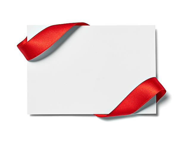 istock ribbon bow card note chirstmas celebration greeting 614031858
