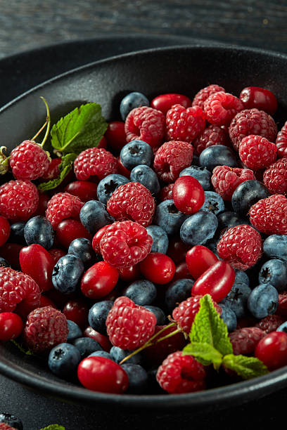 istock Fresh berries in the bowl. 614033584