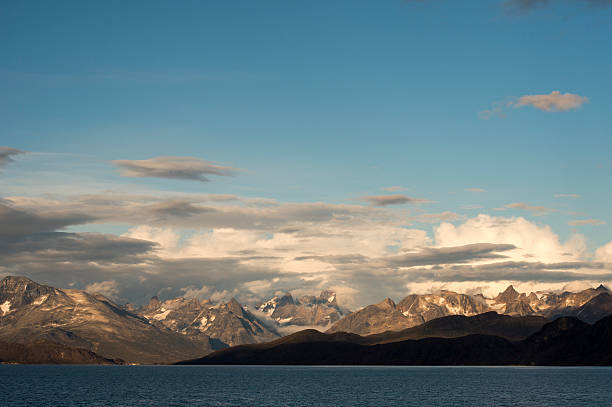 istock Mountain view in Greenland 614039704