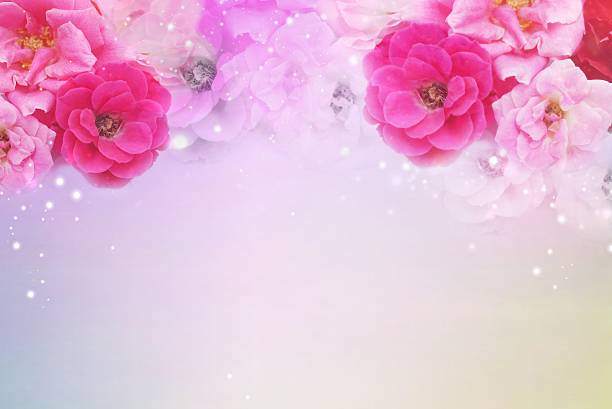 istock roses flower vintage frame valentine wedding card 614040402