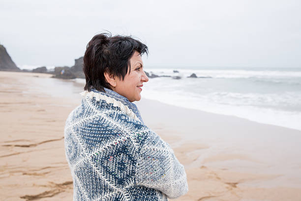 istock Happy mature attractive woman 614044986