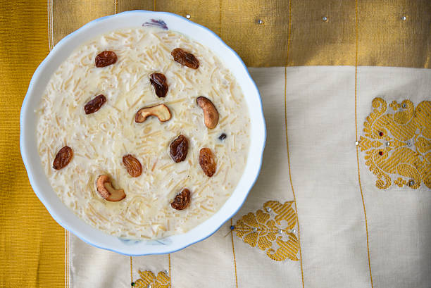 istock Semiya payasam(Mithai) Kerala sari, India 614050766