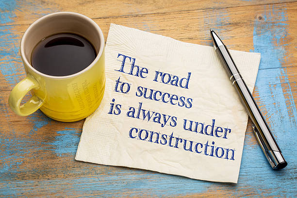 istock The road to success is always under construction 614051374