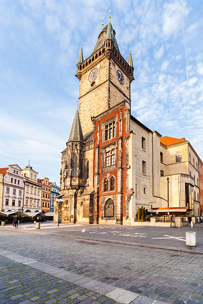 istock Old Town City Hall in Prague, view from Square. 614054162