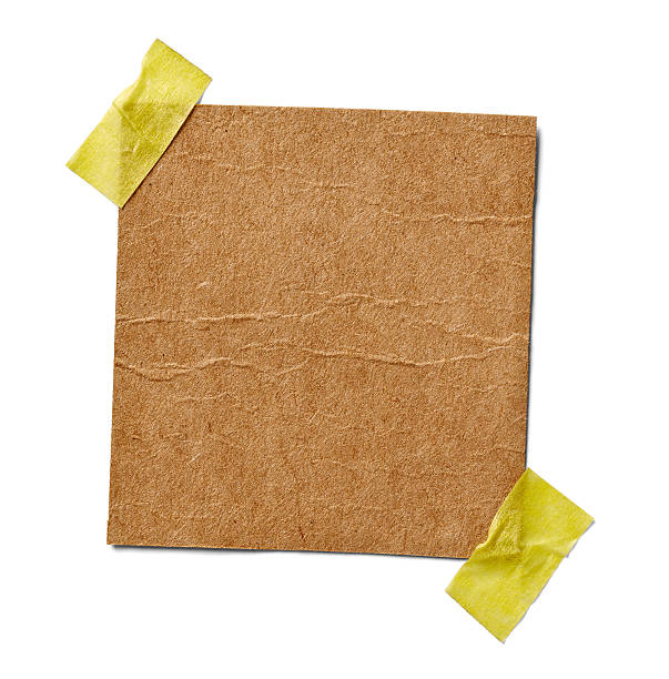 istock note paper piece label vintage grunge tape 614054468