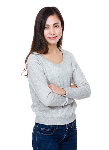istock Asian young woman making gestures 614056060