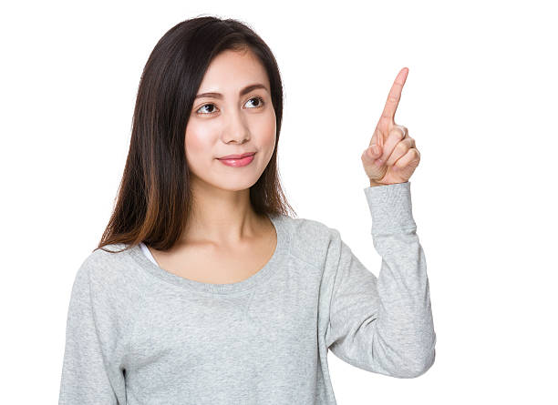 istock Asian young woman making gestures 614056244