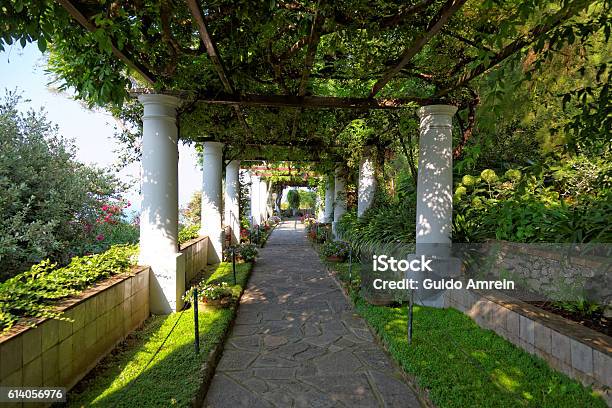 The Public Gardens Of The Villa San Michele Capri Italy Stock Photo - Download Image Now